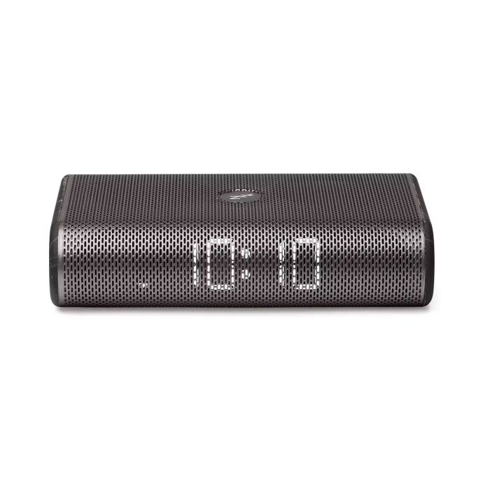 Lexon Miami Time Clock Radio Black Marble/LA107XMN