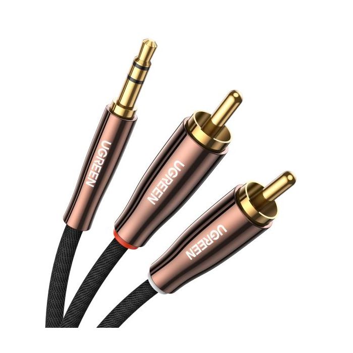 UGREEN 3.5 mm Male to 2RCA Male Audio Cable 2m /90247