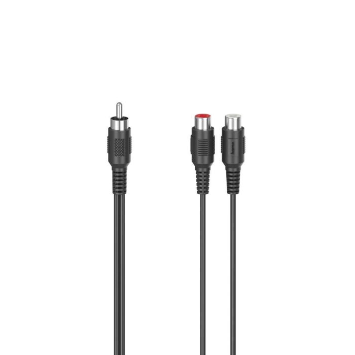 Hama Subwoofer Adapter, RCA Plug - 2 RCA Sockets (205183)