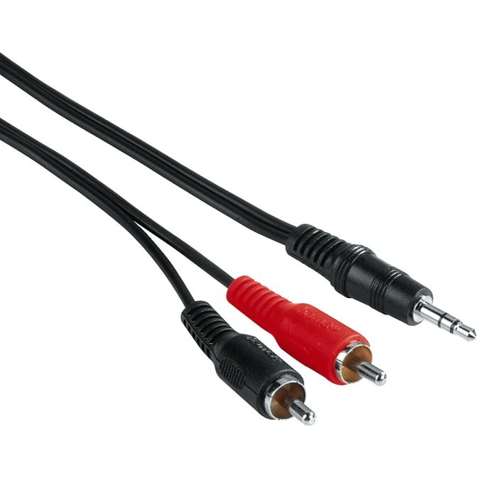 Hama Cable 2RCA - 3.5 mm Stereo Plug 2.0 m (30455)