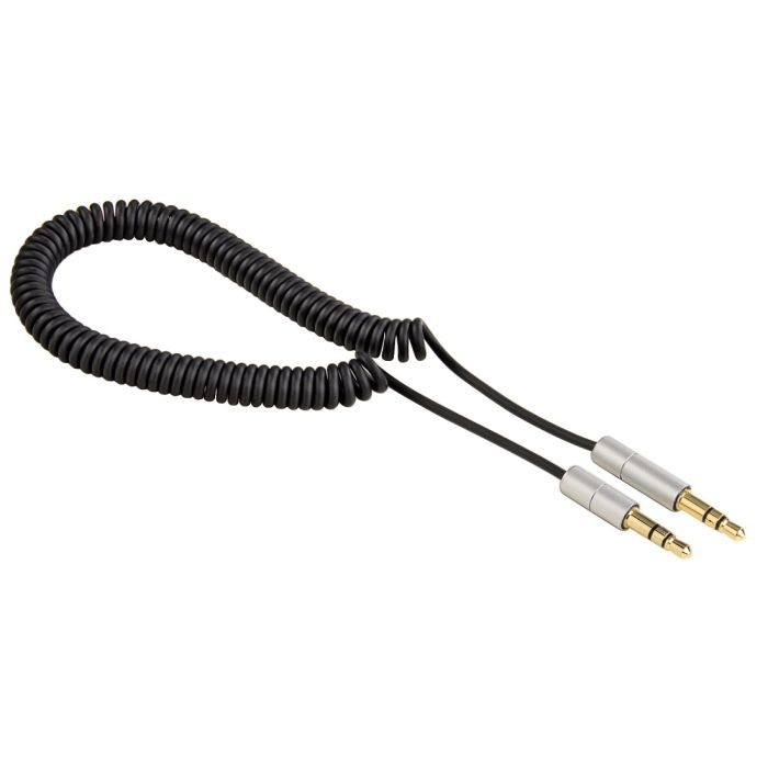 Hama Coiled Cable,3.5 mm jack plug - plug (93775)