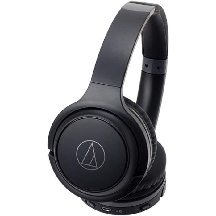 Audio-Technica ATH-S200BTBK WRLS Headphones Black
