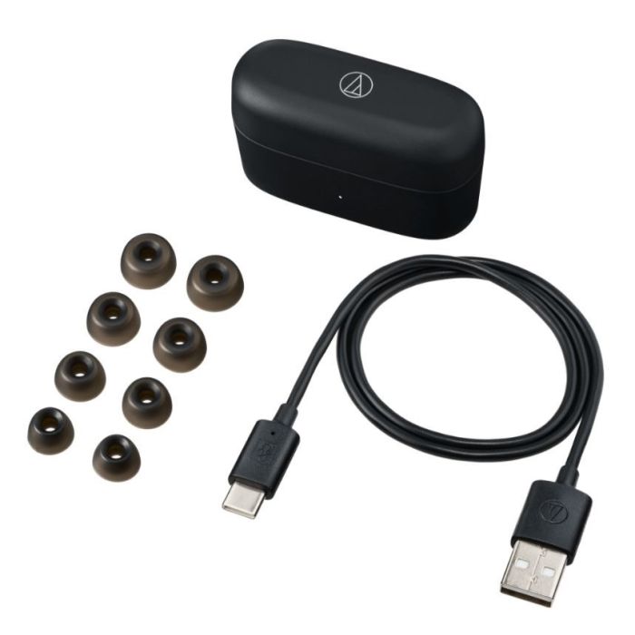 Audio-Technica ATH-CKS30TW MATT BLACK Wireless Earbuds / ATH-CKS30TW+BK