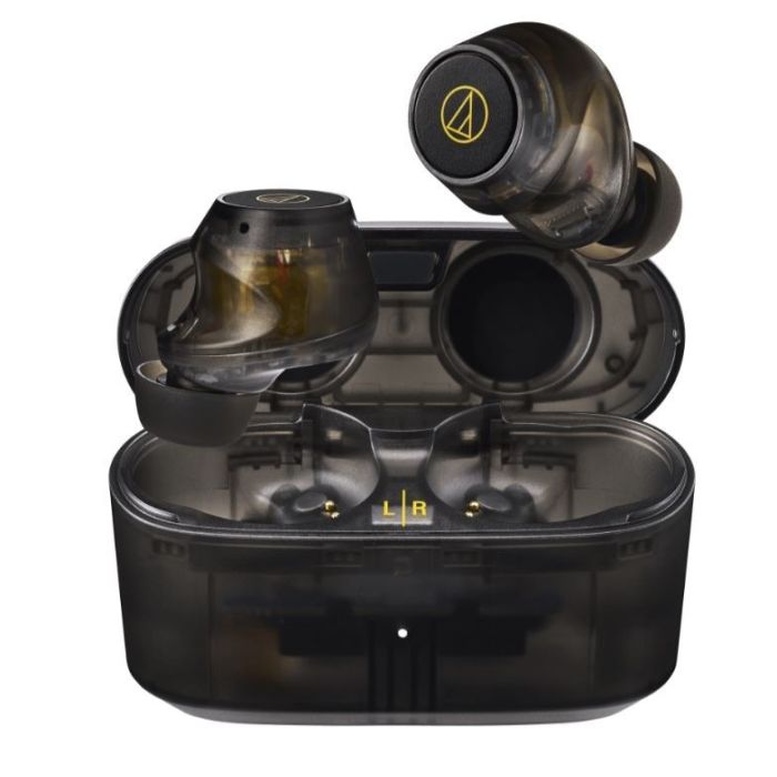 Audio-Technica ATH-CKS30TW TRANSLUCENT BLACK Wireless Earbuds / ATH-CKS30TW+TBK