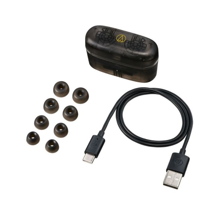 Audio-Technica ATH-CKS30TW TRANSLUCENT BLACK Wireless Earbuds / ATH-CKS30TW+TBK