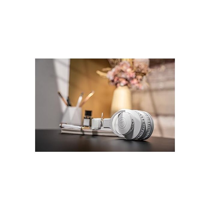 Audio-Technica ATH-M20XBTWH Wireless Headphones, White / ATH-M20XBTWH
