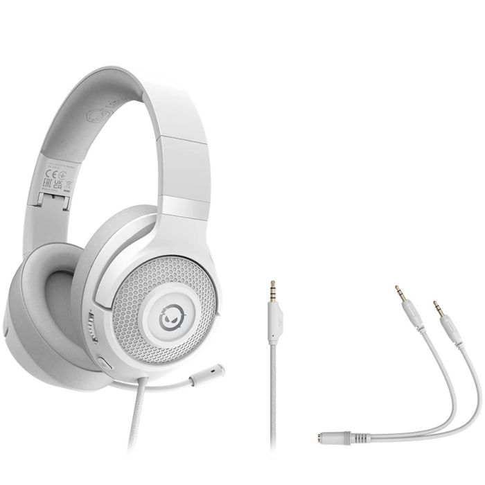 Lorgar Noah 101 Headset 3.5mm 2m White (LRG-GHS101W)