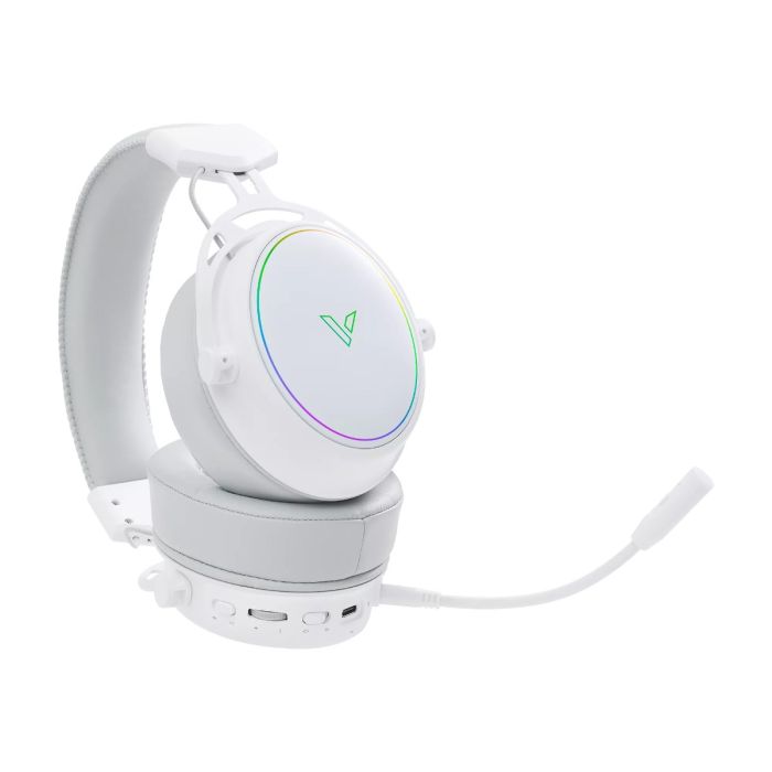 Hama Rapoo "VH800" Wireless Dual-mode 2.4GHz and BT5.2 Gaming Headset, white(226365)
