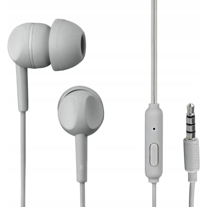 Hama EAR 3005 with mic,gray (132481)