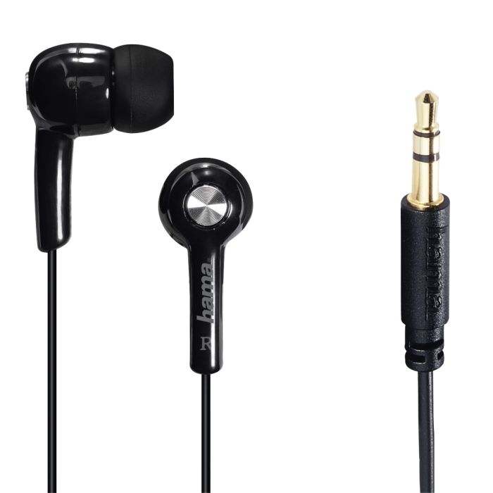 Hama Basic4Music In-Ear Earphones Black (184003)
