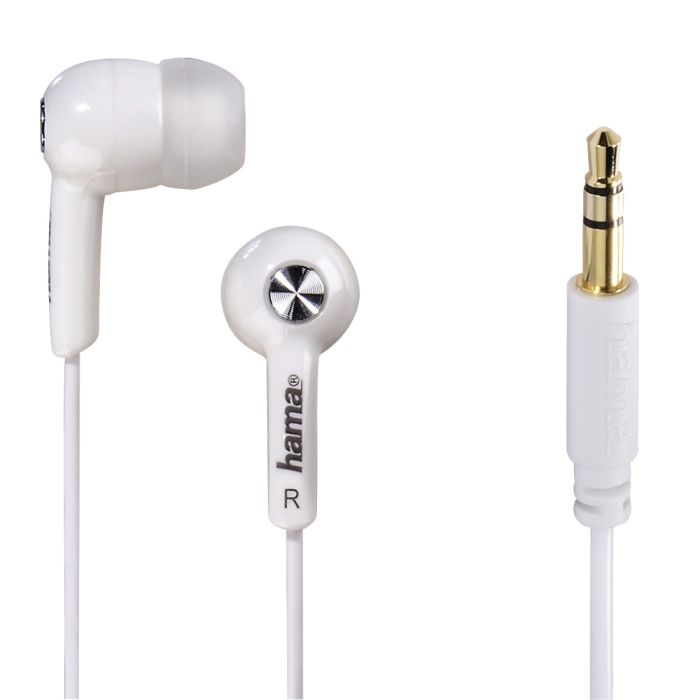 Hama Basic4Music In-Ear Earphones, white(184004)