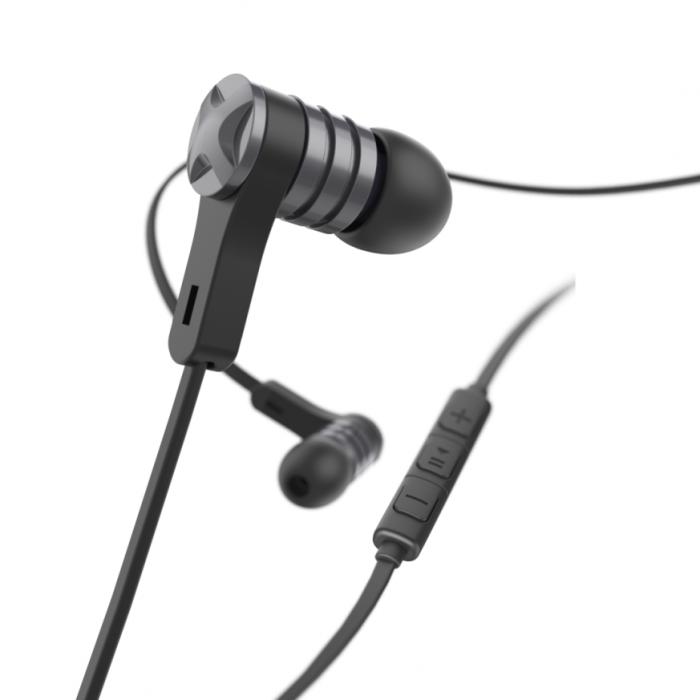 Hama Intense Headphones,Microphone,Black(184135)
