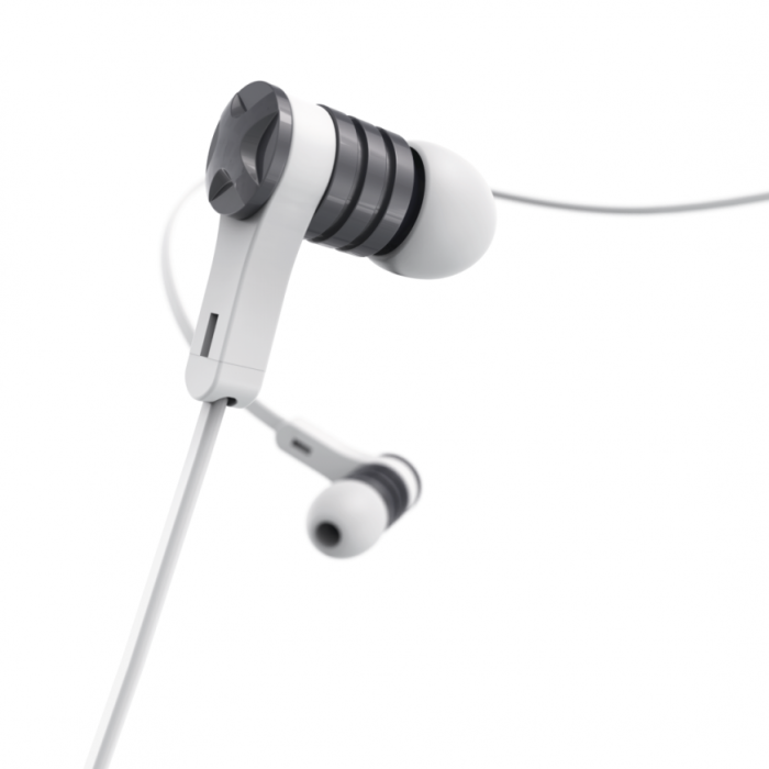 Hama Intense Headphones,Microphone,WHT(184136)