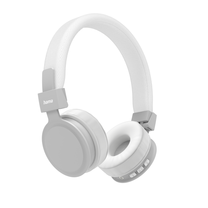 Hama Freedom Lit BT Headphones,White (184085)