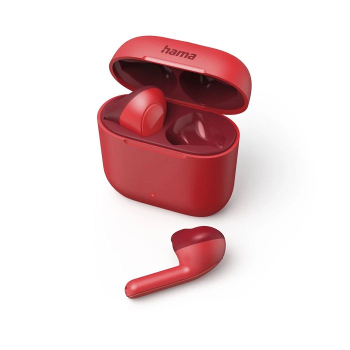 Hama Freedom Light TWS Earbuds,Red(184075)