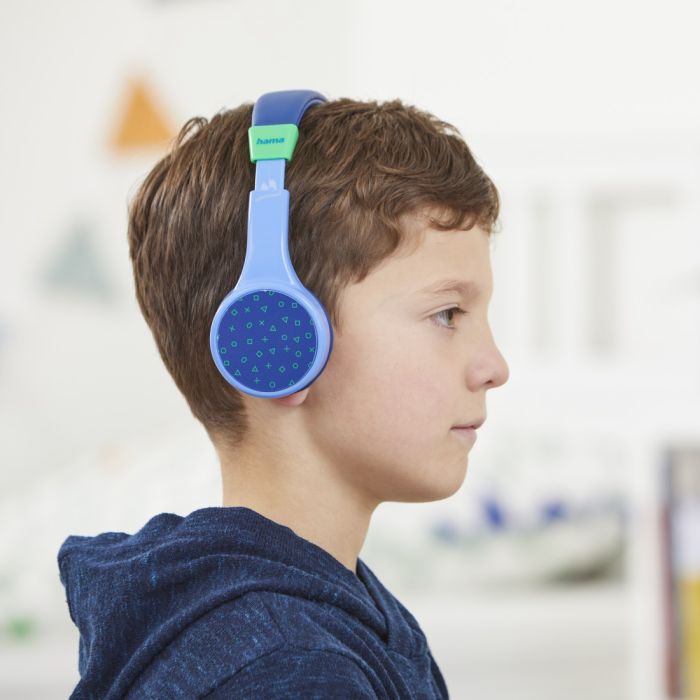 Hama Teens Guard BT Headphones Blue(184111) - outlet