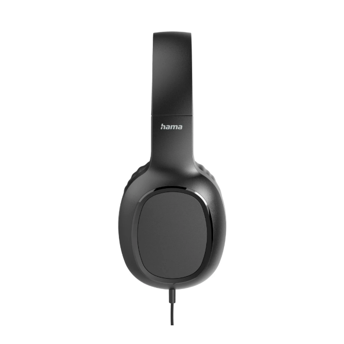 Hama "Fun C" Wired Headphones, On-Ear, USB-C, Black (221814)