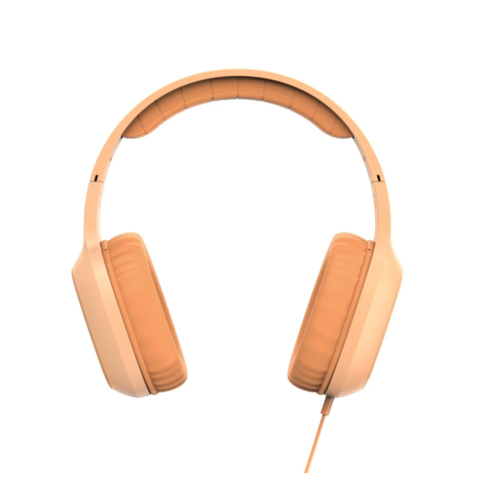 Hama "Fun C" Wired Headphones, On-Ear, USB-C, Orange (221817)