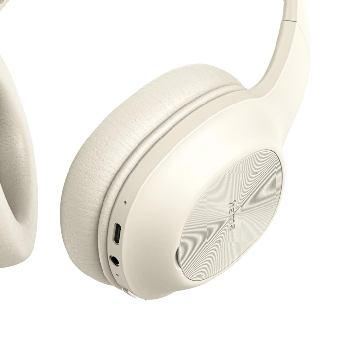 Hama "Spirit Calypso X" Wireless Foldable Headphones, Over-Ear, Beige (221822)