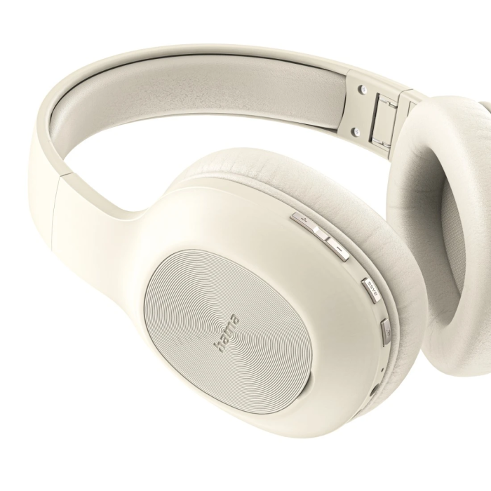 Hama "Spirit Calypso X" Wireless Foldable Headphones, Over-Ear, Beige (221822)