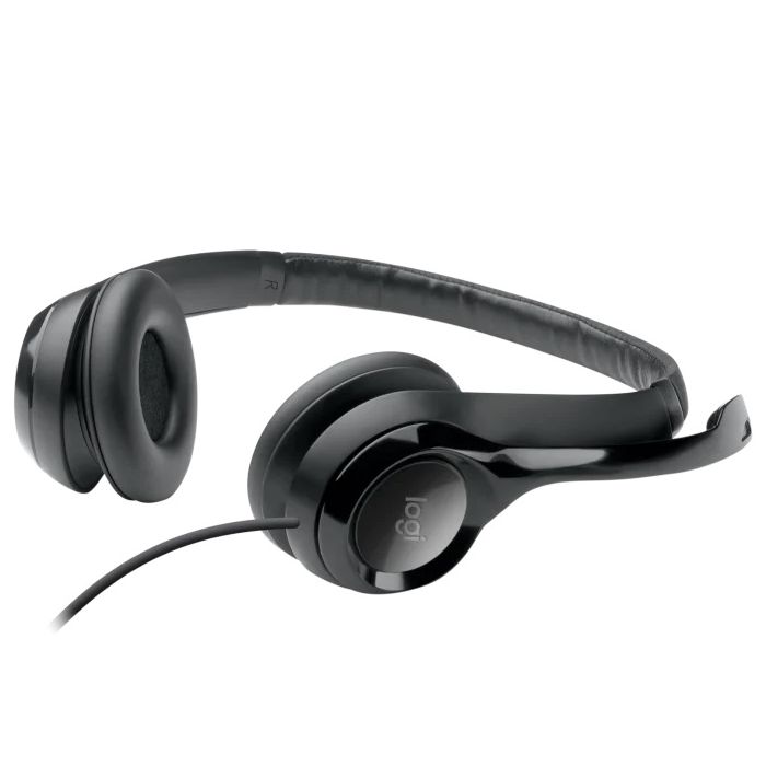 Logitech H390 USB Headset - BLACK/L981-000406