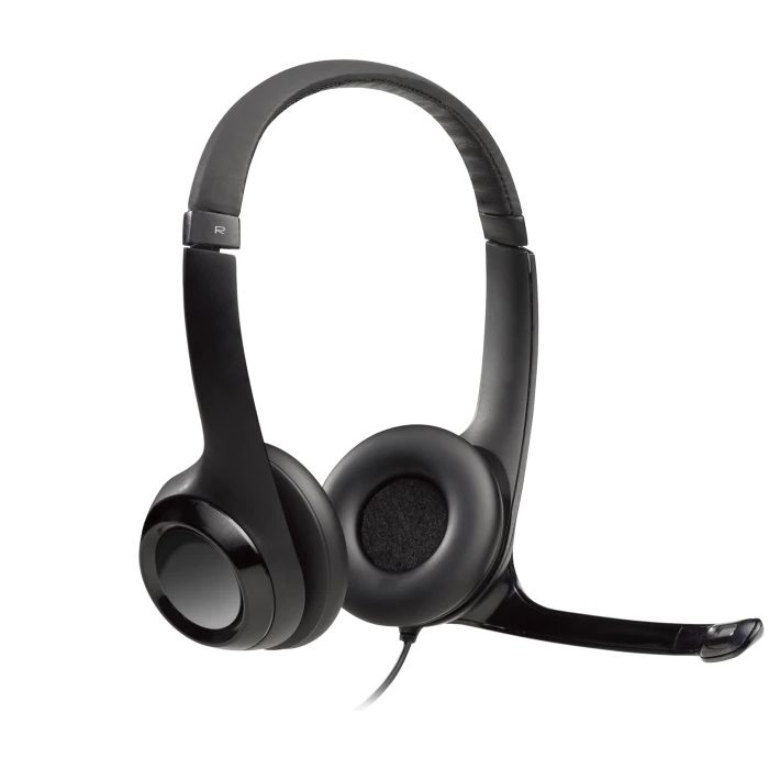 Logitech H390 USB Headset - BLACK/L981-000406