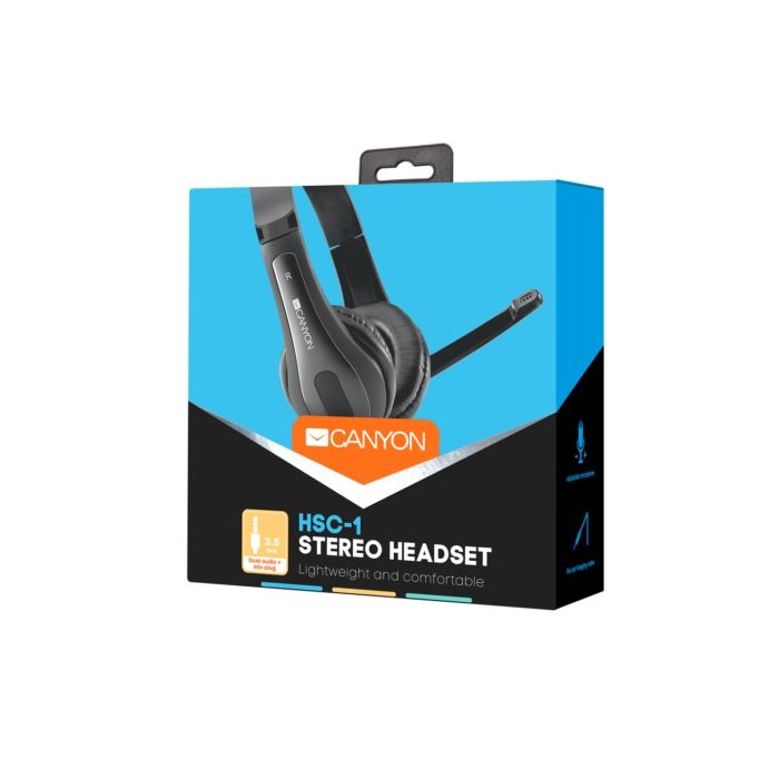 Canyon CNS-CHSC1B/PC headset Black
