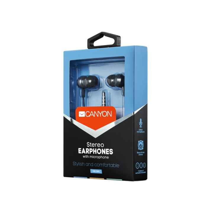 Canyon CNS-CEP3DG/Jazzy earphones with mic.
