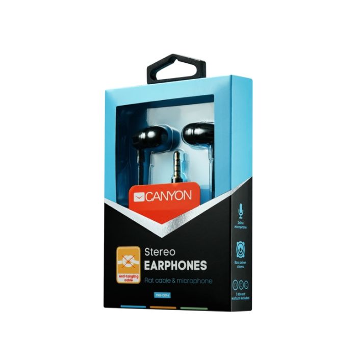 Canyon CNS-CEP4B/Black Stereo earphones