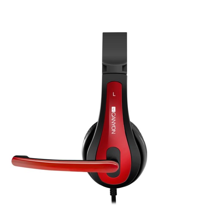 Canyon CNS-CHSC1BR/PC headset Black-Red
