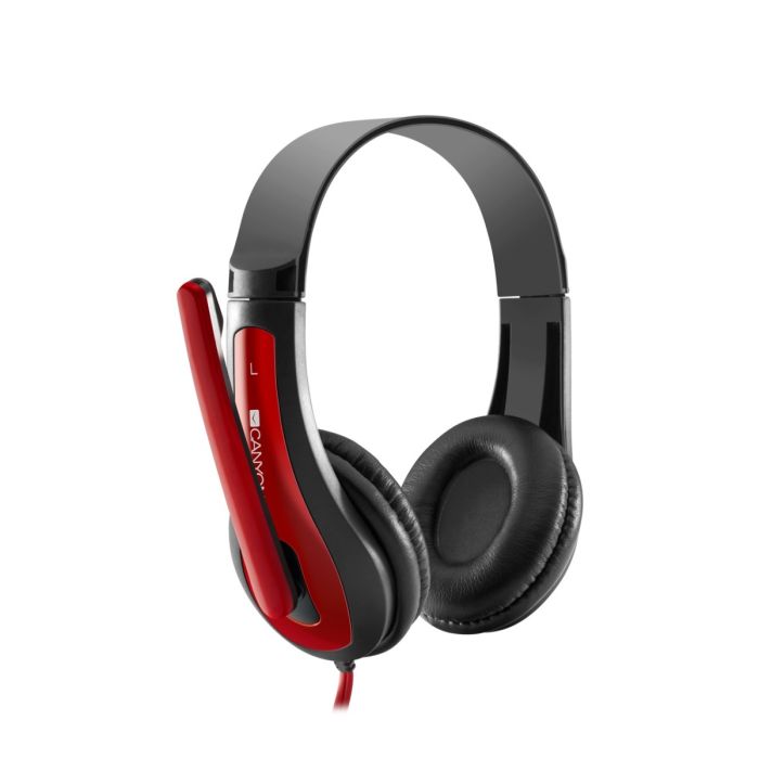 Canyon CNS-CHSC1BR/PC headset Black-Red
