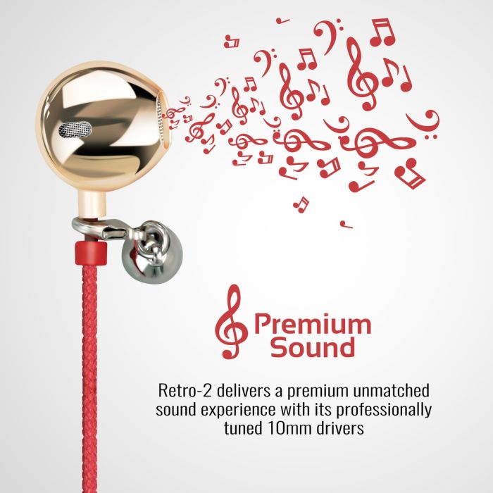 Promate RETRO-2.RED