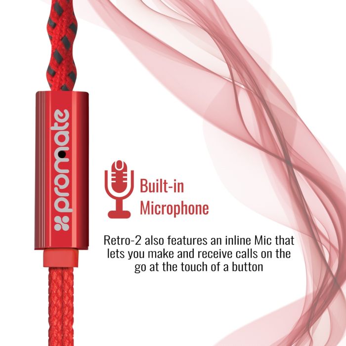 Promate RETRO-2.RED
