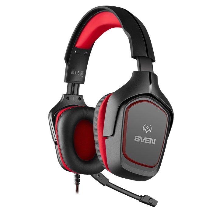 Sven AP-G333MV With Mic. Black-Red (SV-019396)