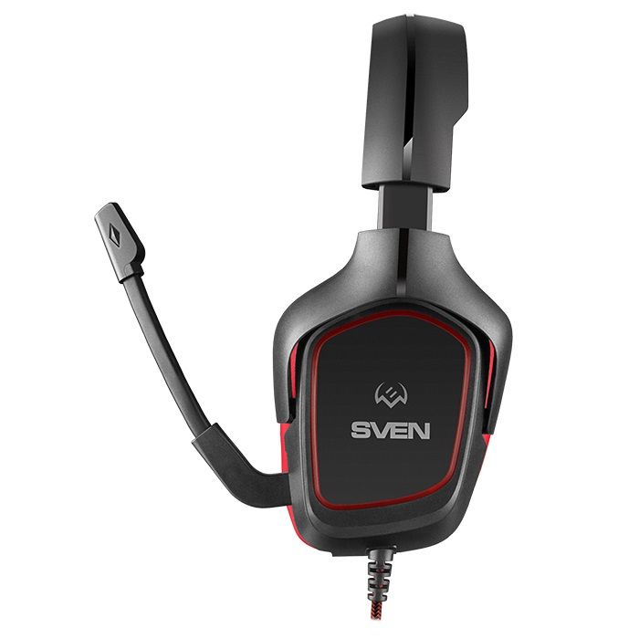 Sven AP-G333MV With Mic. Black-Red (SV-019396)