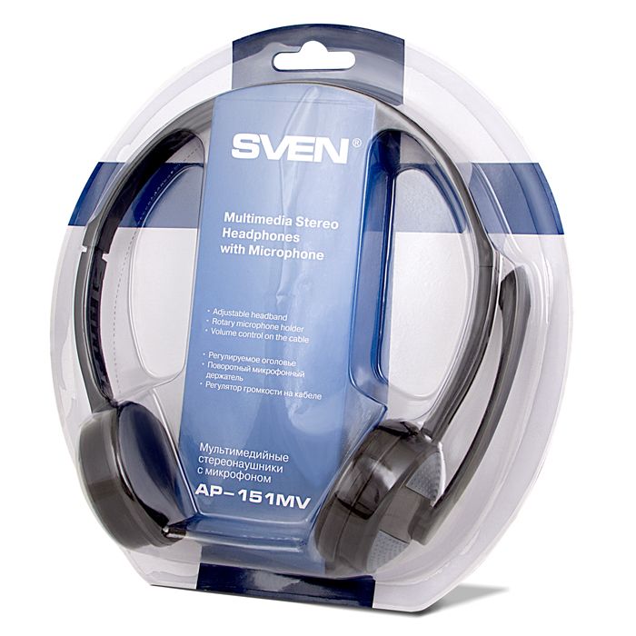 Sven AP-151MV With Microphone Black (SV-015411)