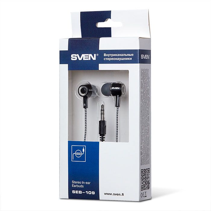 Sven E-109 black-gray In-ear earbuds(SV-019143)