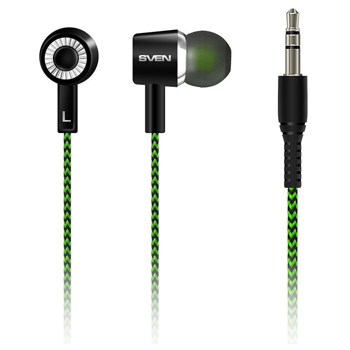 Sven E-107 Black-Green (SV-015404)