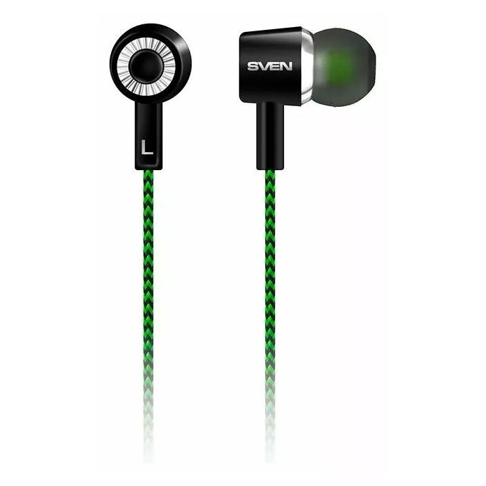 Sven E-107 Black-Green (SV-015404)