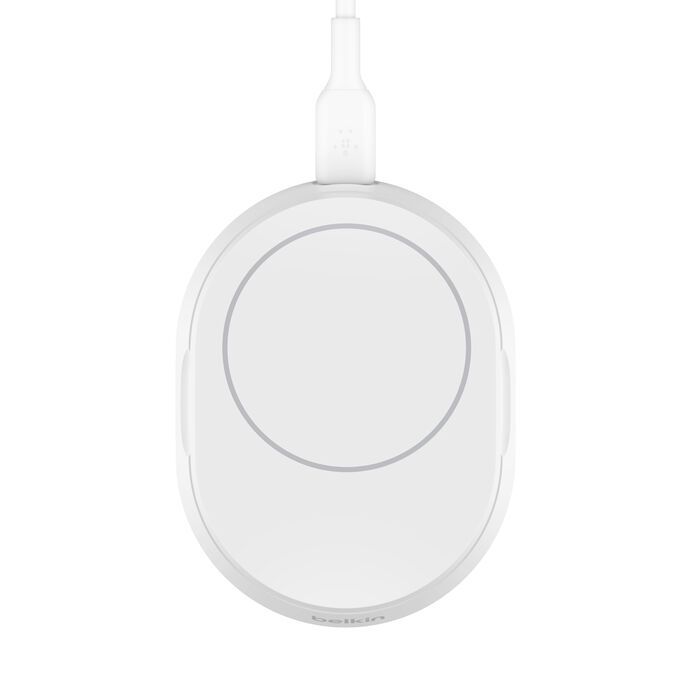Belkin Folding Wireless Charging Stand With Qi2 Magnetic 15W, White /WIA008BTWH