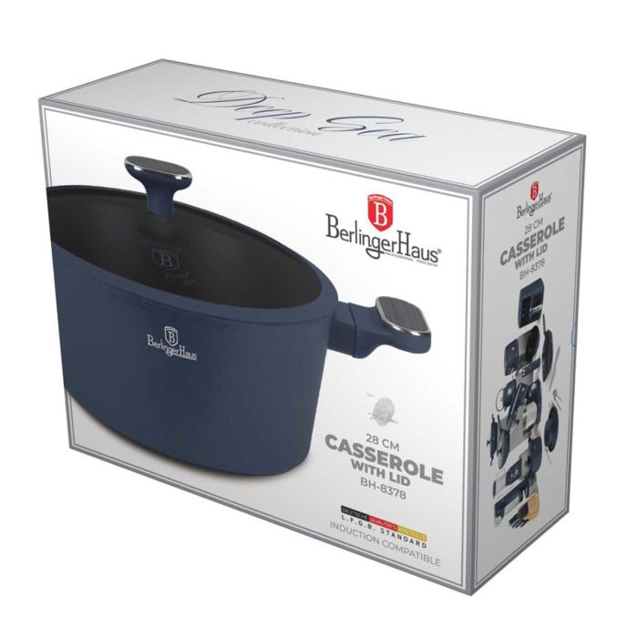Berlinger Haus BH8378 Deep Sea casserole with lid 28cm