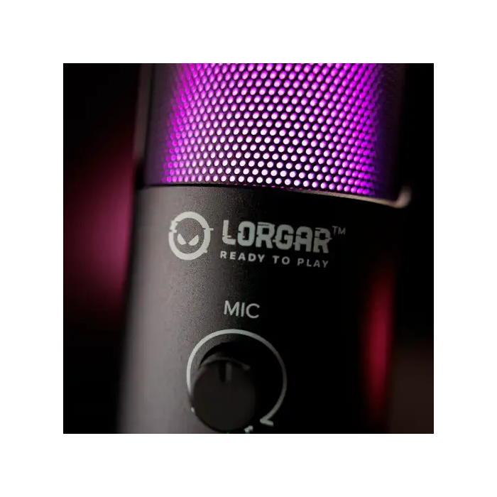 Lorgar SMP40 Gaming Microphone, Black /LRG-SMP40-BK