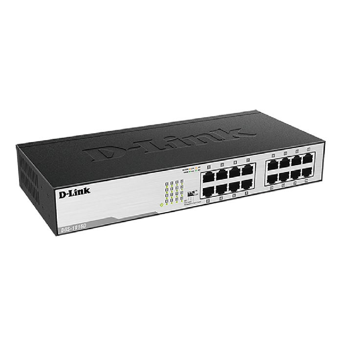 D-Link DGS-1016D 16x1000Base-T, metal case