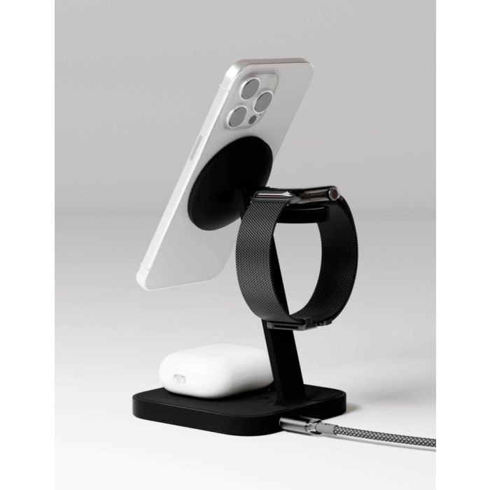 VLP Unity Power 3in1 Wireless Charger, Black Titanium /1092007