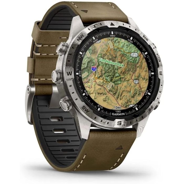 Garmin MARQ Adventurer (Gen 2) – Damascus Steel Edition