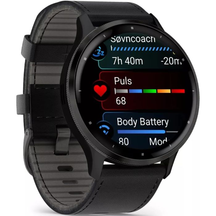 Garmin Venu 3 Black leather