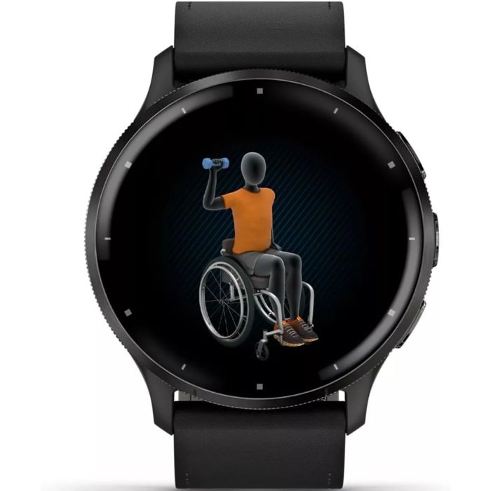 Garmin Venu 3 Black leather