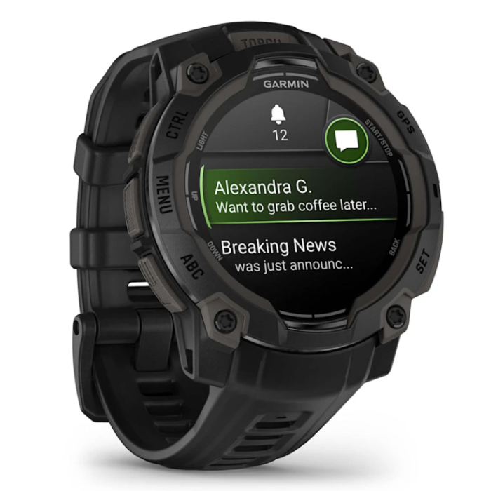 Garmin Instinct 3 – 45 mm, AMOLED