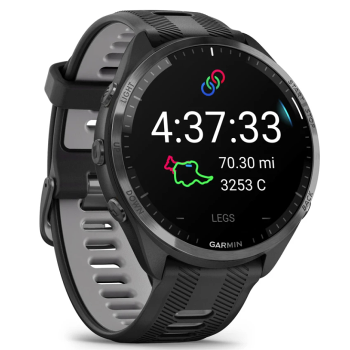 Garmin Forerunner® 965 Black/Powder Grey - Zigzag