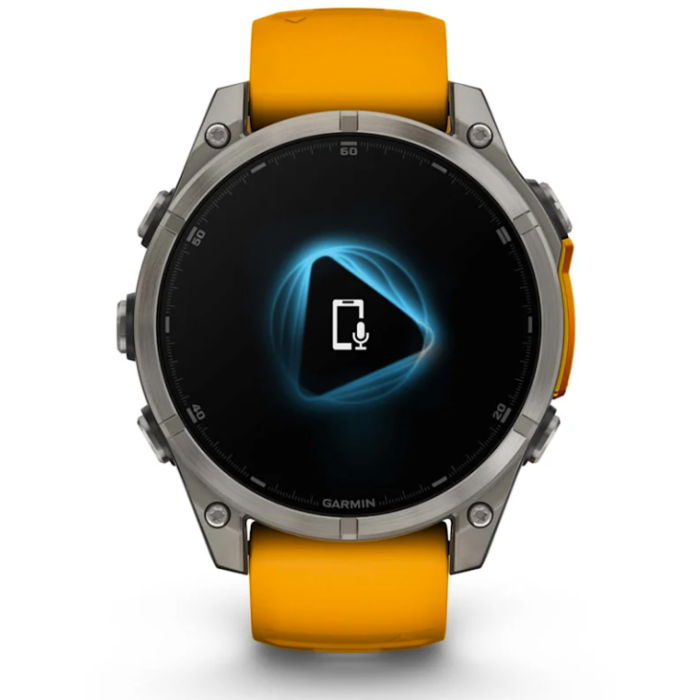 Garmin Fenix 8 – 47 mm, AMOLED Sapphire Spark Orange Titanium